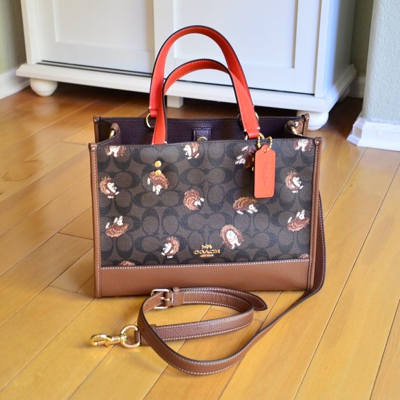 Coach Bags Coach Cc428 Dempsey Carryall In Signature Canvas With